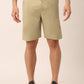 Indian Needle Men's Casual Cotton Solid Shorts