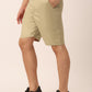 Indian Needle Men's Casual Cotton Solid Shorts