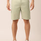 Indian Needle Men's Casual Cotton Solid Shorts