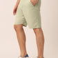 Indian Needle Men's Casual Cotton Solid Shorts