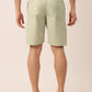 Indian Needle Men's Casual Cotton Solid Shorts