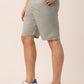 Indian Needle Men's Casual Cotton Solid Shorts