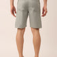 Indian Needle Men's Casual Cotton Solid Shorts