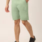 Indian Needle Men's Casual Cotton Solid Shorts