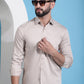 Men's Cotton Solid Casual Shirt