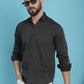 Woven Design Casual Shirt