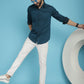 Woven Design Casual Shirt