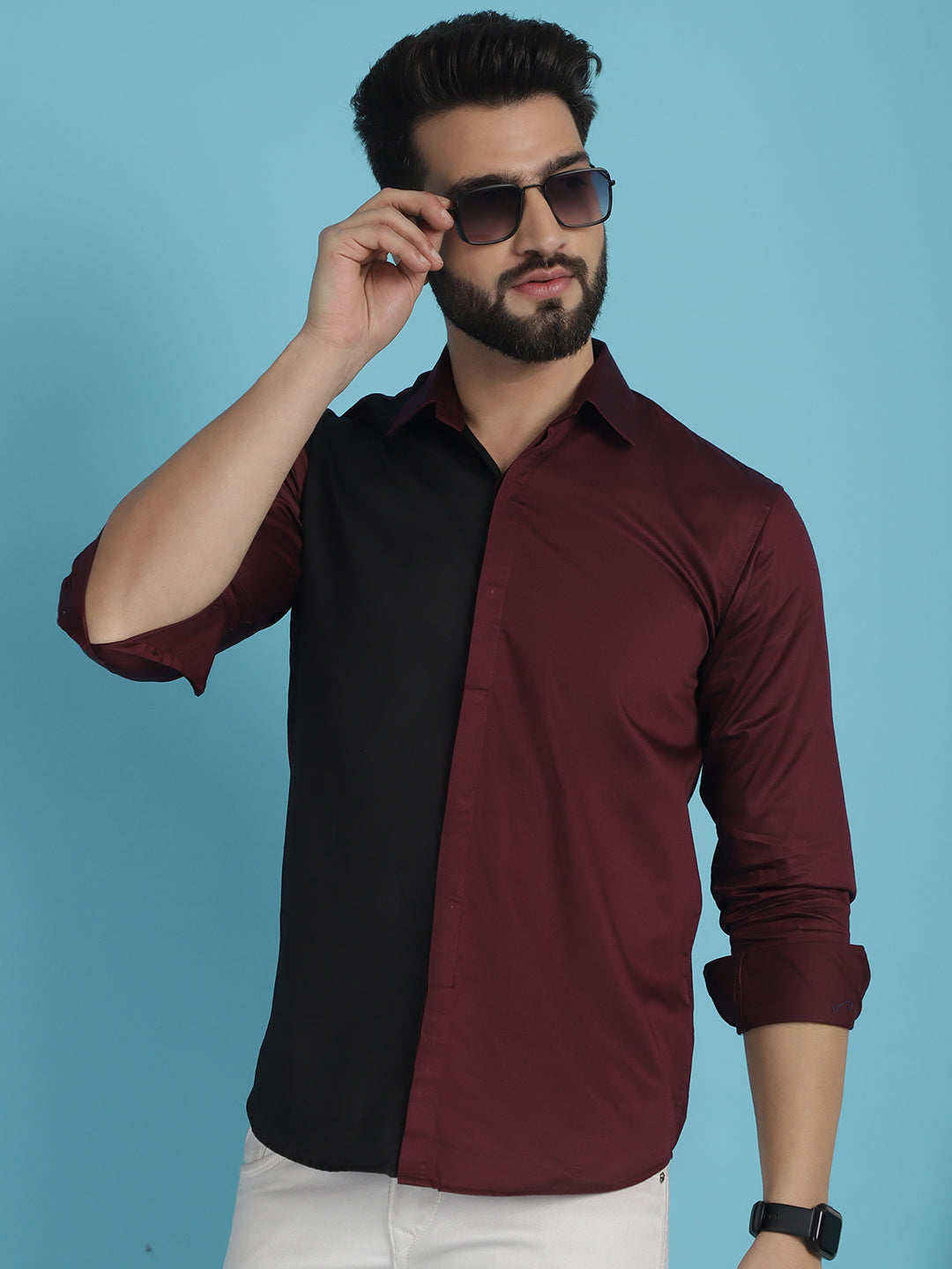 Premium Cotton Satin Casual Shirt