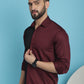 Premium Cotton Satin Casual Shirt
