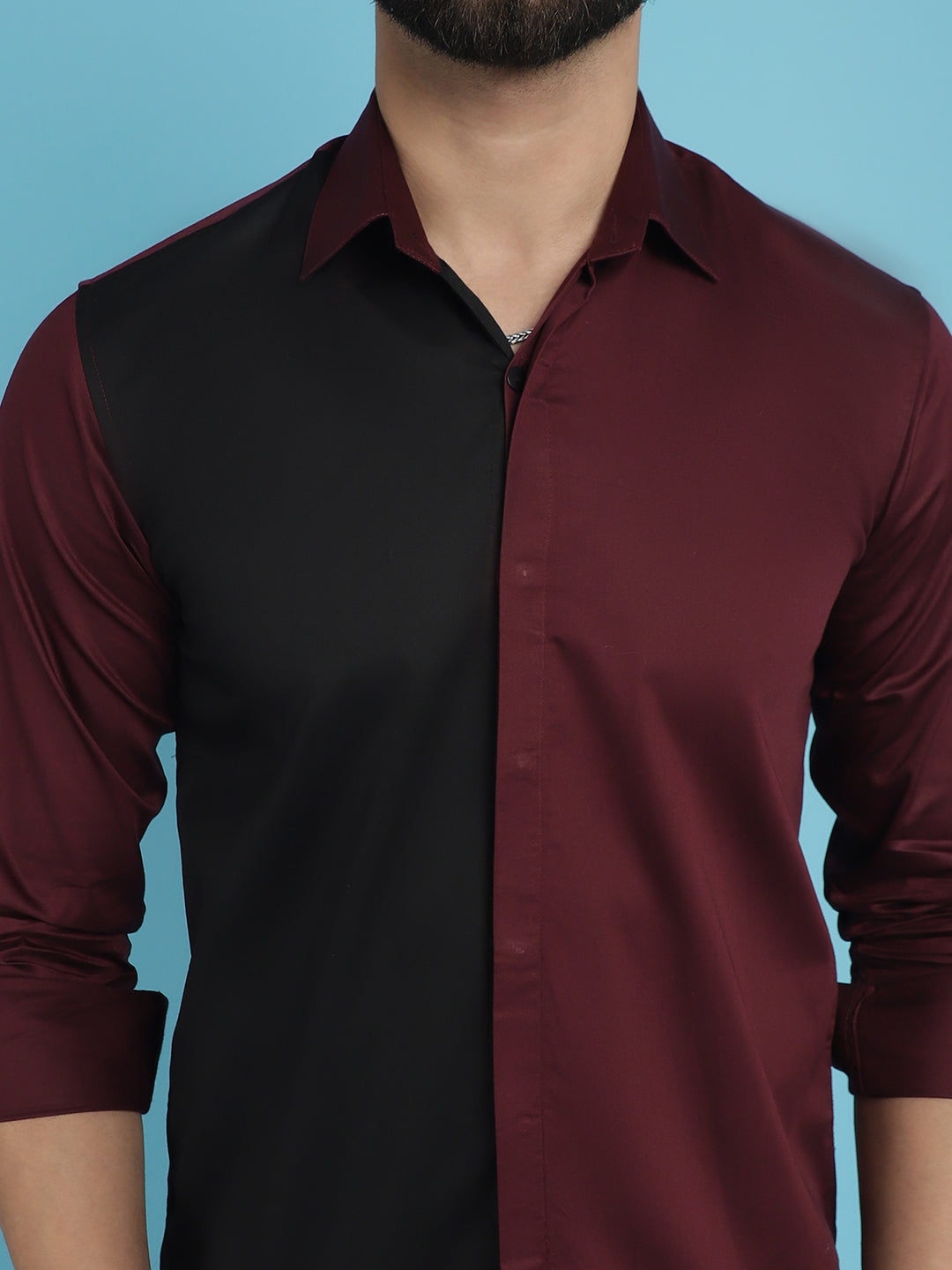 Premium Cotton Satin Casual Shirt