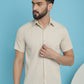 Striped Half Sleeve Casual Shirt for Men's