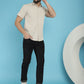 Striped Half Sleeve Casual Shirt for Men's