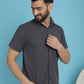 Striped Half Sleeve Casual Shirt for Men's