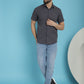 Striped Half Sleeve Casual Shirt for Men's
