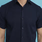 Striped Half Sleeve Casual Shirt for Men's