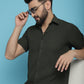 Striped Half Sleeve Casual Shirt for Men's