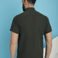 Striped Half Sleeve Casual Shirt for Men's