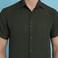 Striped Half Sleeve Casual Shirt for Men's