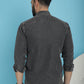 Faded Cotton Denim Casual Shirt