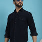 Men Standard Corduroy Cotton Shirt