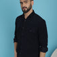 Men Standard Corduroy Cotton Shirt