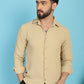 Woven Design Casual Shirt for Mens