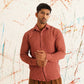 Woven Design Casual Shirt for Mens
