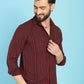 Self Design Casual Shirt for Mens