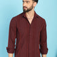 Self Design Casual Shirt for Mens