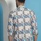 Men Printed Corduroy Cotton Shirt