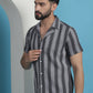 Printed Half Sleeve Cotton Shirt for Men