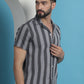 Printed Half Sleeve Cotton Shirt for Men