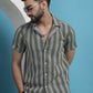 Printed Half Sleeve Cotton Shirt for Men