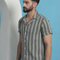 Printed Half Sleeve Cotton Shirt for Men