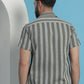 Printed Half Sleeve Cotton Shirt for Men