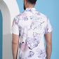 Classic Floral Printed Cotton Casual Shirt