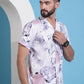 Classic Floral Printed Cotton Casual Shirt