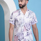 Classic Floral Printed Cotton Casual Shirt