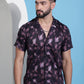 Classic Floral Printed Cotton Casual Shirt