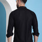 Men Embossed Design Casual Shirt