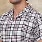Checked Half Sleeve Cotton Shirt for Men