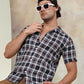 Checked Half Sleeve Cotton Shirt for Men