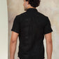 Embroidered Half Sleeve Cotton Shirt for Men
