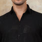 Embroidered Half Sleeve Cotton Shirt for Men