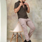 Embroidered Half Sleeve Cotton Shirt for Men