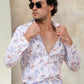 Printed Cotton Casual Shirt for Mens.