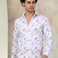 Printed Cotton Casual Shirt for Mens.