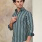 Striped Cotton Shirt for Men