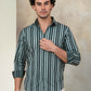 Striped Cotton Shirt for Men