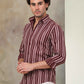 Striped Cotton Shirt for Men